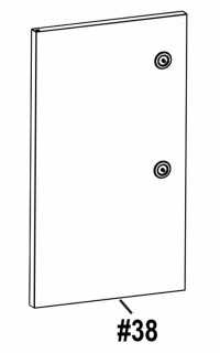 Char-Broil Left Door No Handle G530-B501-W1