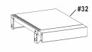 Char-Broil Right Side Shelf G432-H500-W2