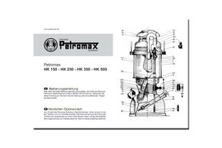 Petromax Bedienungsanleitung Starklichtlampe