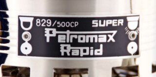 Petromax HK500 Messing vernickelt und verchromt Petroleumlampe